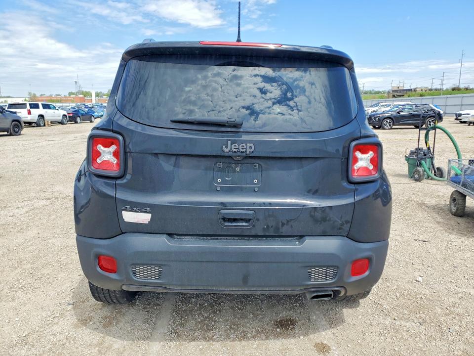 2021 Jeep Renegade VIN ZACNJDBB1MPM92091 COPART salvage auction — FRONT END, Ia - Cert Of Title-Salvage Title, sold $4,650 on 2026-07-08 (photo 6)