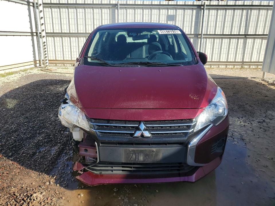 2024 Mitsubishi Mirage VIN ML32AUHJ3RH010503 COPART salvage auction — FRONT END, HI - CERTIFICATE OF SALVAGE (P), sold $2 on 2026-07-20 (photo 5)