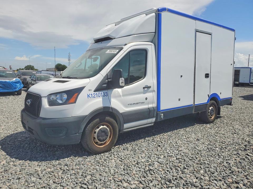 2021 Ford Transit VIN 1FDBW5Z84MKA84374 COPART salvage auction — MINOR DENT/SCRATCHES, Fl - Certificate Of Title, sold $11,000 on 2026-07-30 (photo 1)