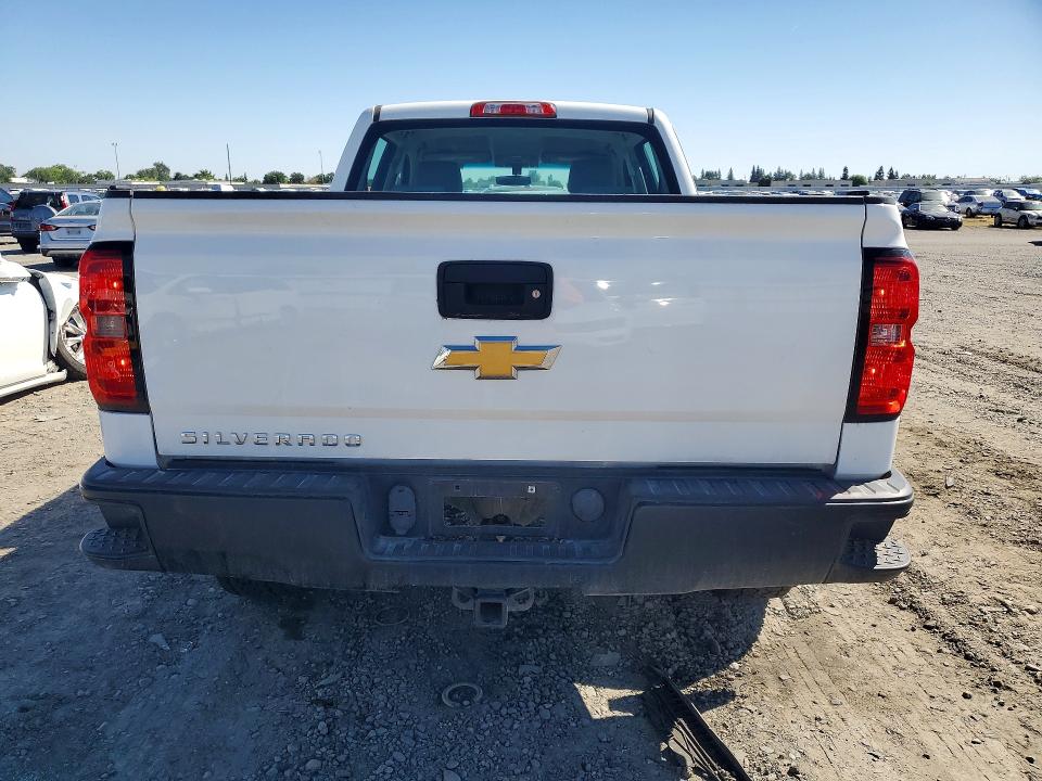 2017 Chevrolet Silverado VIN 1GCUKNEC5HF104052 COPART salvage auction — FRONT END, Ca - Salvage Certificate, sold $3,600 on 2026-07-02 (photo 6)