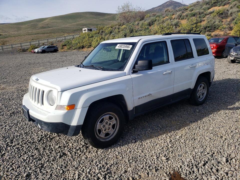2014 Jeep Liberty (patriot) VIN 1C4NJRBB1ED835188 COPART salvage auction — MINOR DENT/SCRATCHES, NV - SALVAGE TITLE, sold $450 on 2026-07-09 (photo 1)