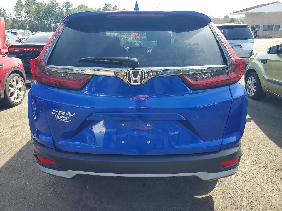 2022 Honda Cr-v VIN 7FARW1H52NE017889 COPART salvage auction — FRONT END, Ri - Salvage Certificate Of Title, sold $5,400 on 2026-07-16 (photo 6)