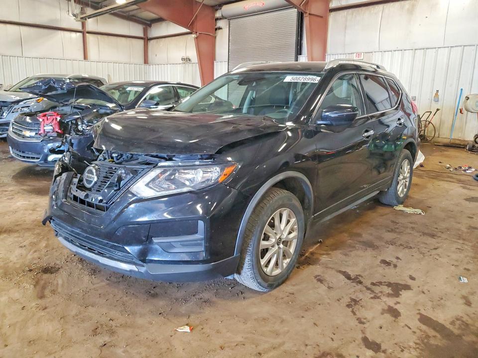 2020 Nissan Rogue VIN JN8AT2MV3LW131958 COPART salvage auction — FRONT END, Mi - Certificate Of Title, sold $2,150 on 2026-07-10 (photo 1)