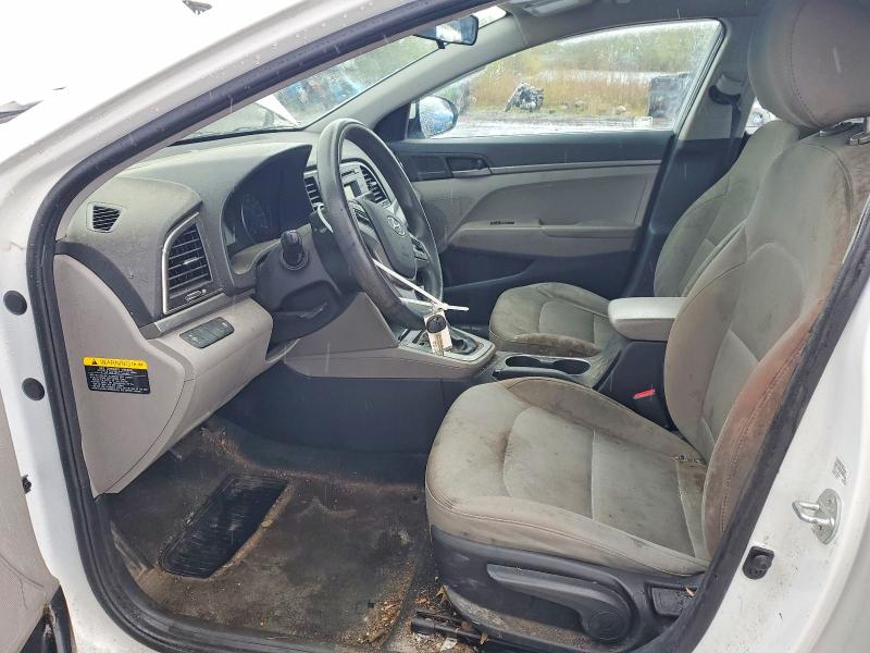 2017 Hyundai Elantra VIN 5NPD74LFXHH193616 COPART salvage auction — REAR END, Oh - Certificate Of Title, sold $1,350 on 2026-07-21 (photo 7)