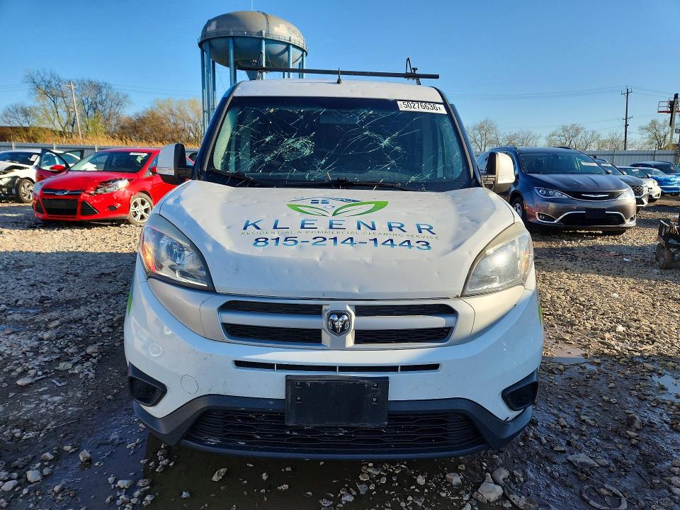 2017 Ram Promaster city VIN ZFBERFBB9H6E03521 COPART salvage auction — HAIL, Il - Salvage Certificate, sold $2,050 on 2026-07-22 (photo 5)