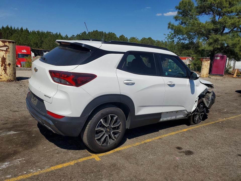 2022 Chevrolet Trailblazer VIN KL79MVSL7NB070085 COPART salvage auction — FRONT END, Sc - Cert Of Title-Salvage, sold $3,050 on 2026-07-24 (photo 3)