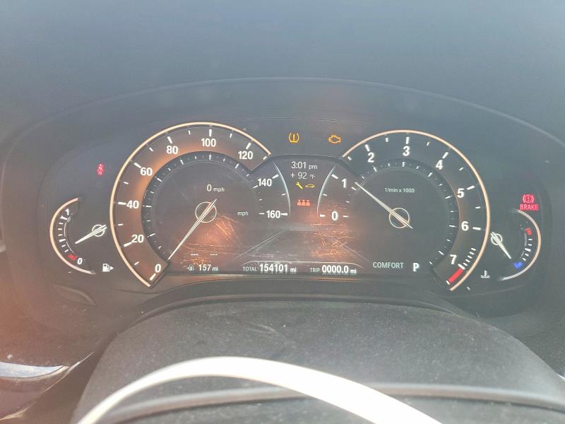 2019 BMW 5er VIN WBAJA5C50KWW38641 COPART salvage auction — MINOR DENT/SCRATCHES, Ga - Certificate Of Title (P), sold $7,800 on 2026-07-28 (photo 9)