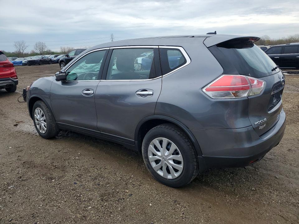2015 Nissan Rogue VIN KNMAT2MV8FP584984 COPART salvage auction — HAIL, Il - Salvage Certificate, sold $900 on 2026-07-10 (photo 2)