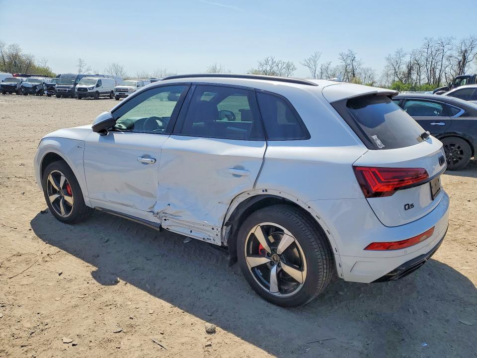 2024 Audi Q5 VIN WA1EAAFY8R2109274 COPART salvage auction — SIDE, Md - Cert Of Salvage > 75% Damage, sold $13,400 on 2026-07-23 (photo 2)