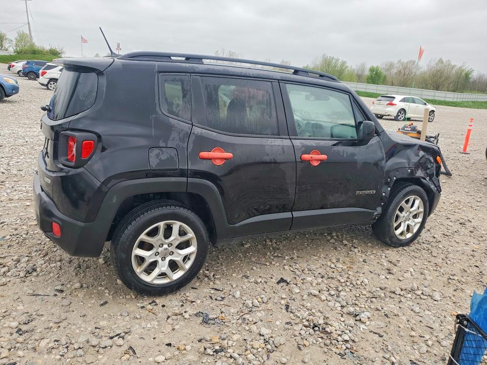 2016 Jeep Renegade VIN ZACCJBBT8GPC62222 COPART salvage auction — FRONT END, Mi - Certificate Of Title, sold $1,450 on 2026-07-23 (photo 3)