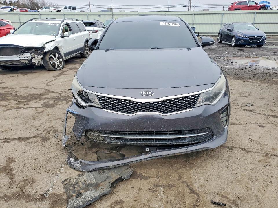 2018 Kia Optima VIN 5XXGT4L33JG188192 COPART salvage auction — FRONT END, PA, sold $825 on 2026-07-17 (photo 5)