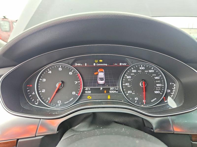 2012 Audi A6 VIN WAUBGAFC4CN006304 COPART salvage auction — SIDE, Salvage Title, sold $175 on 2026-07-21 (photo 9)