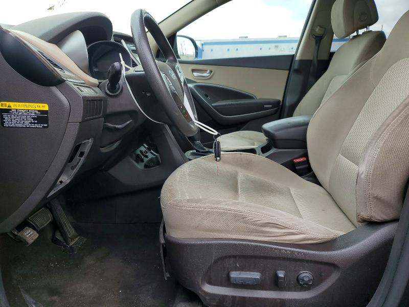 2017 Hyundai Santa fe VIN KM8SM4HF7HU212794 COPART salvage auction — MECHANICAL, FL - CERTIFICATE OF TITLE, sold $1,800 on 2026-07-27 (photo 7)