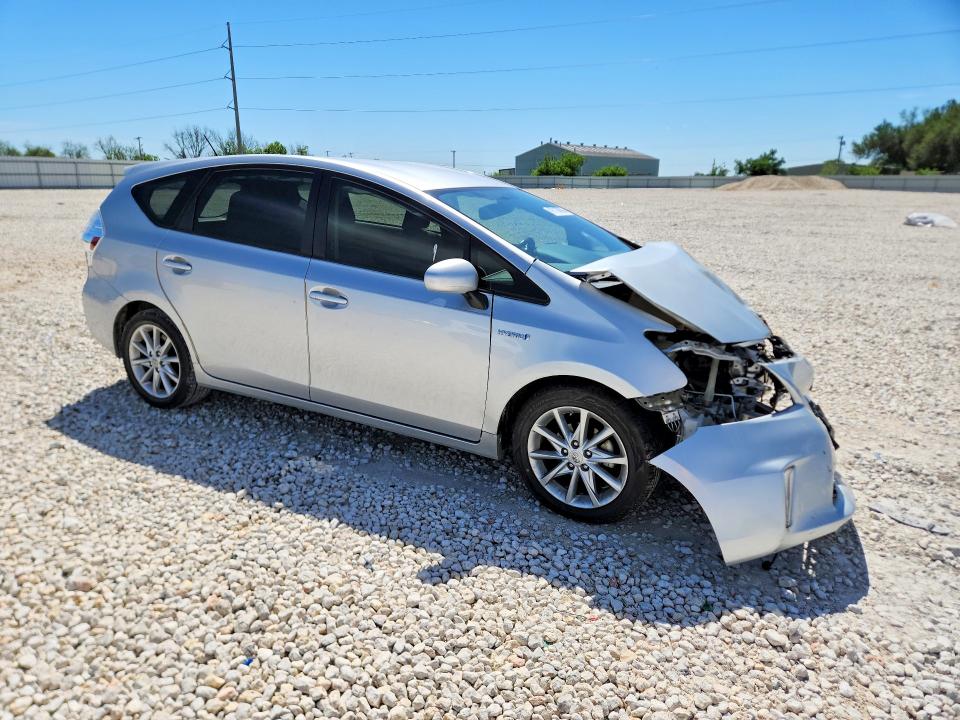 2014 Toyota Prius VIN JTDZN3EU8E3304589 COPART salvage auction — FRONT END, TX - SALVAGE VEHICLE TITLE (P), sold $1,200 on 2026-07-23 (photo 4)