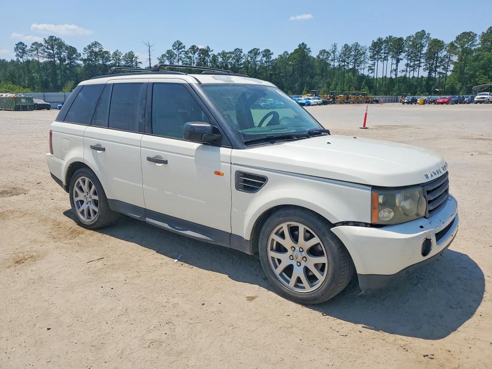 2008 Land rover Range rover sport VIN SALSK25498A137270 COPART salvage auction — FRONT END, Sc - Cert Of Title-Salvage, sold $700 on 2026-07-20 (photo 4)