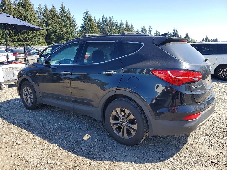 2014 Hyundai Santa fe VIN 5XYZU3LBXEG178087 COPART salvage auction — SIDE, WA - BILL OF SALE, sold $1,400 on 2026-07-18 (photo 2)