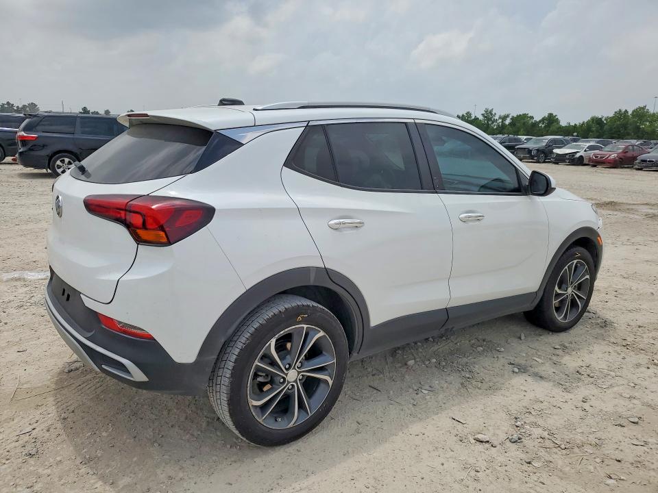 2022 Buick Encore VIN KL4MMDSL7NB022863 COPART salvage auction — FRONT END, Tx - Salvage Vehicle Title, sold $2,650 on 2026-07-10 (photo 3)