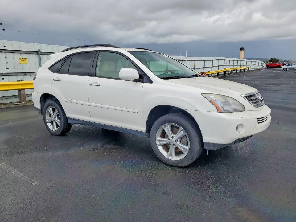 2008 Lexus Rx 400h VIN JTJHW31U382070495 COPART salvage auction — SIDE, Ca - Salvage Certificate, sold $3,400 on 2026-07-20 (photo 4)