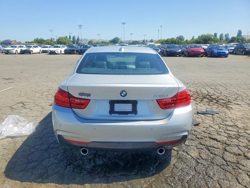 2016 BMW 4 series VIN WBA3R1C56GK529447 COPART salvage auction — FRONT END, CA - CERTIFICATE OF TITLE, sold $2,550 on 2026-07-07 (photo 6)
