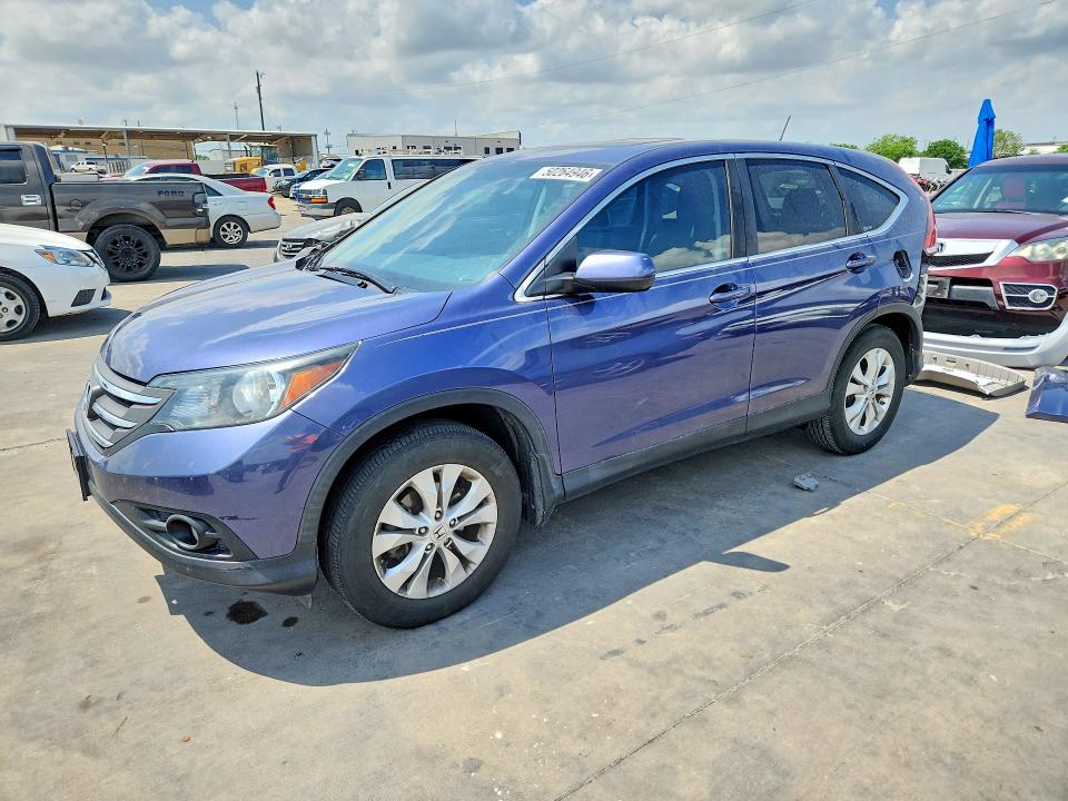 2012 Honda Cr-v VIN 3CZRM3H54CG704788 COPART salvage auction — REAR END, Tx - Salvage Vehicle Title, sold $3,750 on 2026-07-09 (photo 1)
