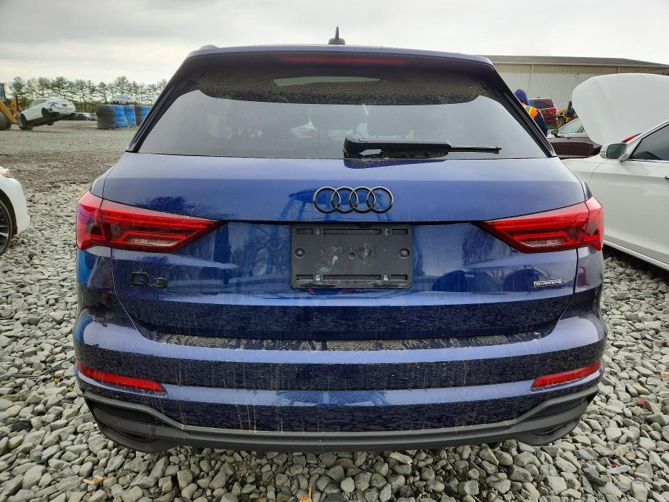 2024 Audi Q3 VIN WA1DECF3XR1182250 COPART salvage auction — ROOF, Nj - Cert Of Title-Salvage, sold $3,600 on 2026-08-03 (photo 6)