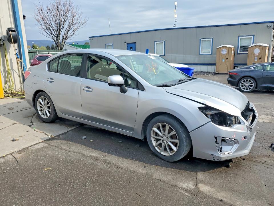 2013 Subaru Impreza VIN JF1GJAC6XDH019699 COPART salvage auction — FRONT END, Salvage Title, sold $375 on 2026-07-22 (photo 4)