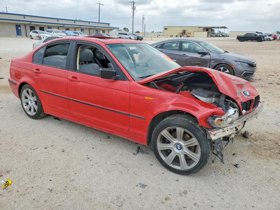 2003 BMW 3 series VIN WBAET374X3NJ40388 COPART salvage auction — FRONT END, TX - SALVAGE VEHICLE TITLE (P), sold $300 on 2026-07-09 (photo 4)