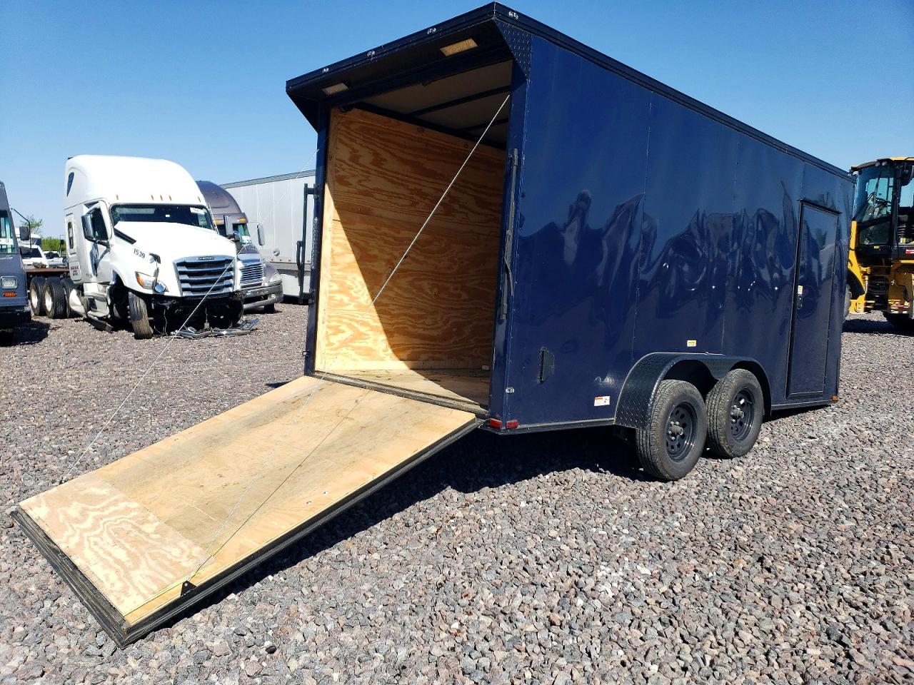 2026 Quality Cargo 16' Cargo VIN 50ZBE1169TN070679 COPART salvage auction — Front End, IN - CERT OF TITLE-SALVAGE TITLE, sold $1,450 on 2026-07-09 (photo 6)