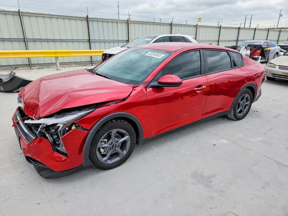 2025 Kia K4 VIN 3KPFT4DE5SE238550 COPART salvage auction — FRONT END, Tx - Salvage Vehicle Title, sold $7,500 on 2026-07-17 (photo 1)