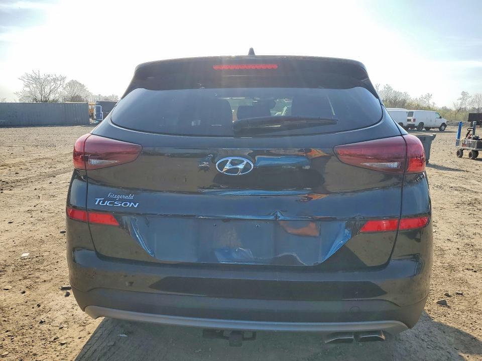 2021 Hyundai Tucson VIN KM8J33AL9MU410442 COPART salvage auction — FRONT END, Md - Cert Of Salvage > 75% Damage, sold $2,200 on 2026-07-28 (photo 6)