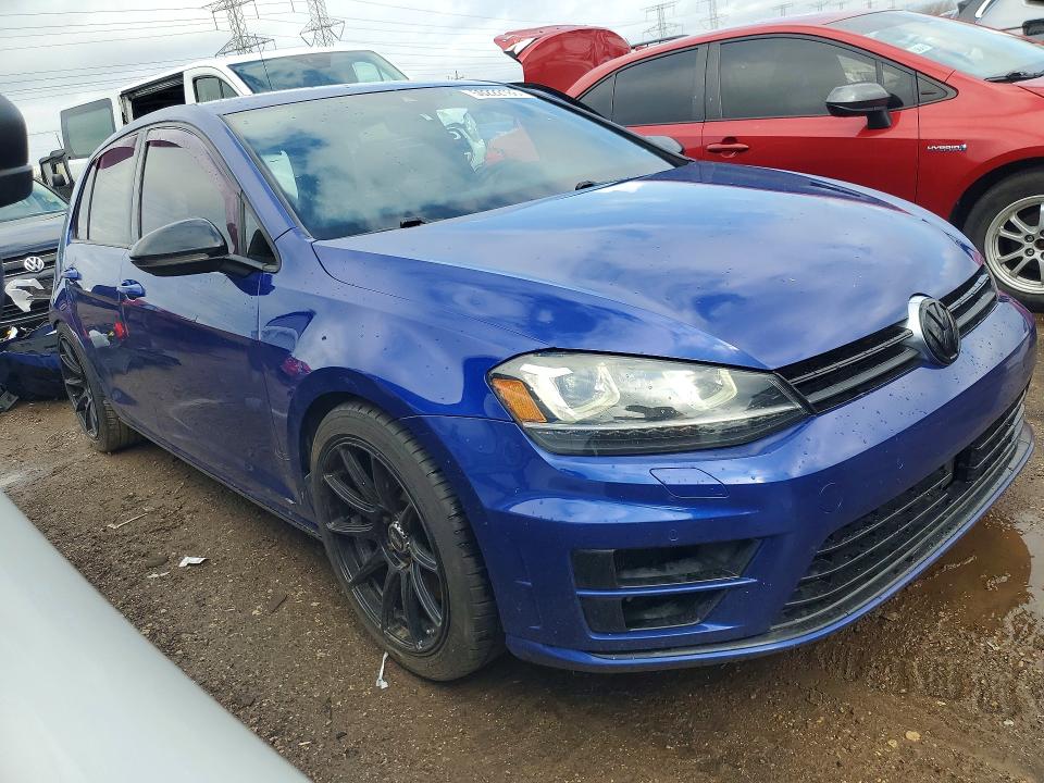 2017 Volkswagen Golf VIN WVWVF7AU0HW148723 COPART salvage auction — REAR END, Salvage Title, sold $7,100 on 2026-09-03 (photo 4)