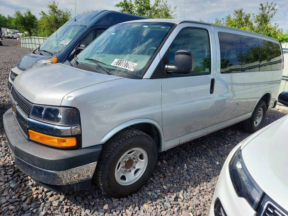 2019 Chevrolet Express 2500 VIN 1GAWGFFP3K1223524 COPART salvage auction — MECHANICAL, Ks - Certificate Of Title, sold $225 on 2026-07-09 (photo 1)
