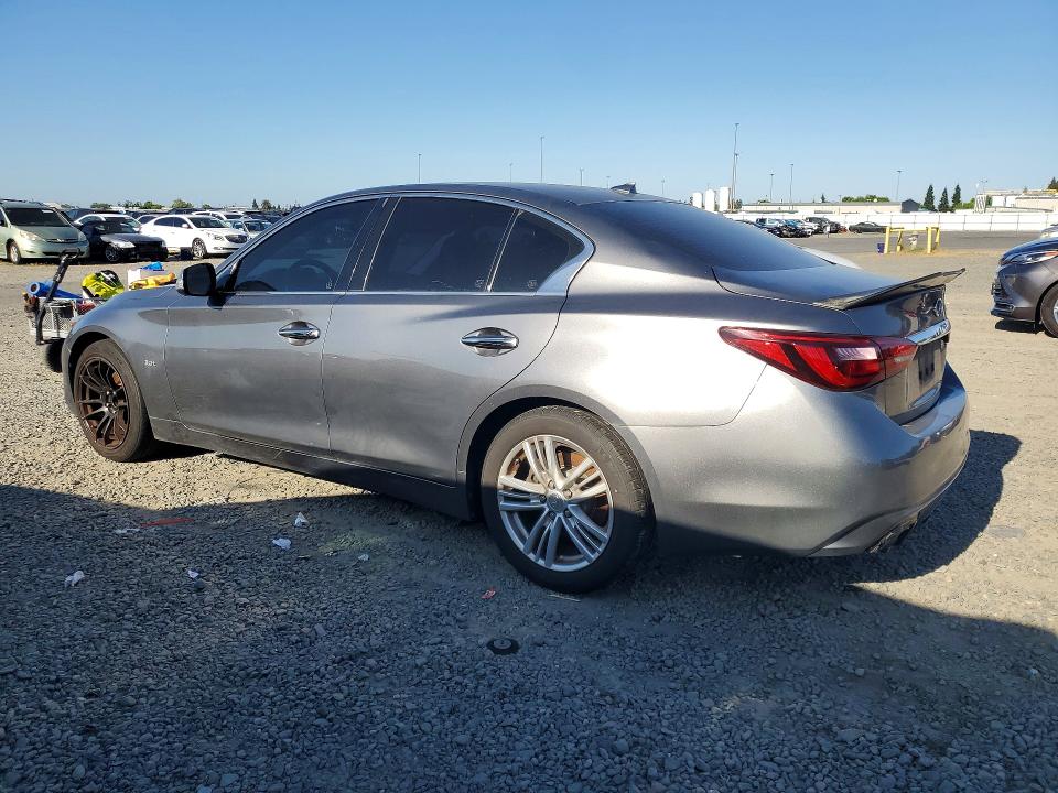 2018 Infiniti Q50 VIN JN1EV7AP0JM356232 COPART salvage auction — MECHANICAL, Ca - Dlr/Dis/Exp Only Salvage Title (P), sold $1,250 on 2026-07-02 (photo 2)
