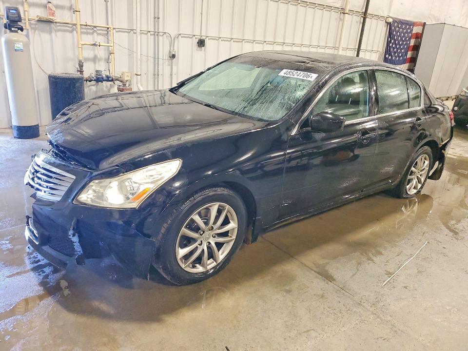 2009 Infiniti G VIN JNKCV61F99M354639 COPART salvage auction — FRONT END, Mn - Cert Of Title-Prior Salvage, sold $525 on 2026-07-27 (photo 1)