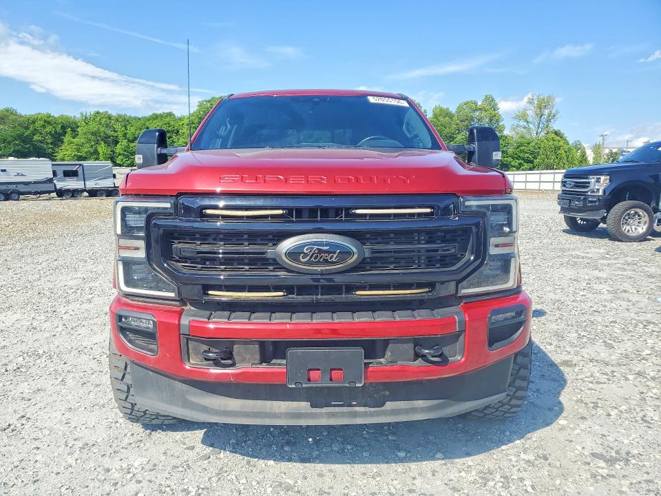 2022 Ford F-350 super duty VIN 1FT8W3BT9NEF47191 COPART salvage auction — MINOR DENT/SCRATCHES, Mt - Salvage Certificate Of A Vehic, sold $33,500 on 2026-07-13 (photo 5)