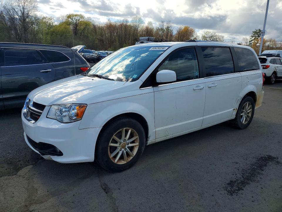 2018 Dodge Grand caravan VIN 2C4RDGBG9JR175790 COPART salvage auction — REAR END, Va - Certificate Of Title, sold $1,250 on 2026-07-10 (photo 1)