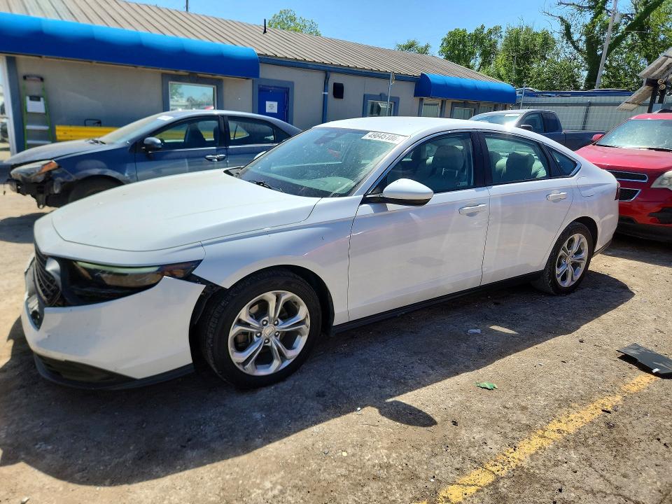 2024 Honda Accord VIN 1HGCY1F29RA058783 COPART salvage auction — FRONT END, Ks - Cert Of Title-Salvage, sold $1,050 on 2026-07-01 (photo 1)