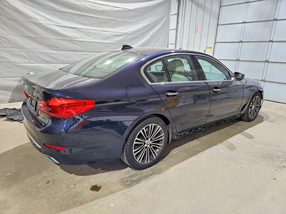 2018 BMW 5er VIN WBAJE7C51JWD53108 COPART salvage auction — FRONT END, Ma - Cert Of Title-Salvage, sold $14,600 on 2026-07-17 (photo 3)