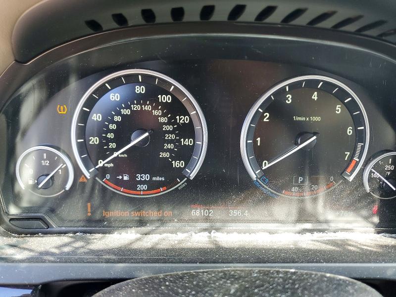 2013 BMW 7er VIN WBAYF8C53DD140398 COPART salvage auction — FRONT END, Il - Salvage Certificate, sold $2,150 on 2026-07-16 (photo 9)