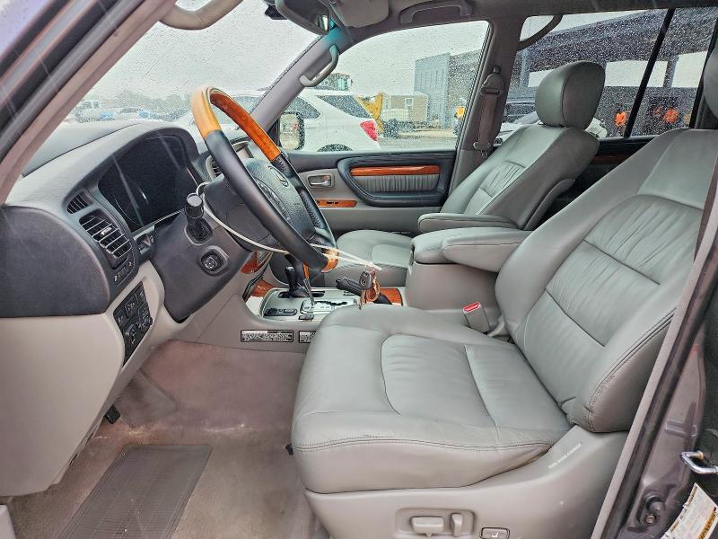 2004 Lexus Lx 470 VIN JTJHT00W943547090 COPART salvage auction — REAR END, Fl - Certificate Of Title (P), sold $11,400 on 2026-07-07 (photo 7)