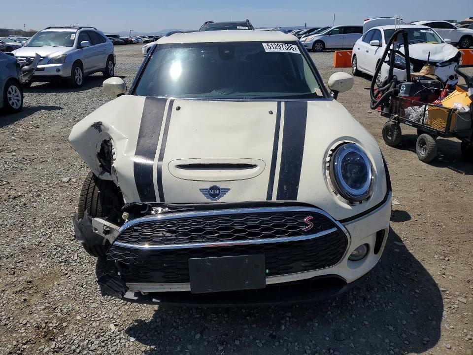 2022 Mini Cooper VIN WMWLV7C00N2P72607 COPART salvage auction — FRONT END, Ca - Salvage Certificate, sold $1,650 on 2026-07-24 (photo 5)