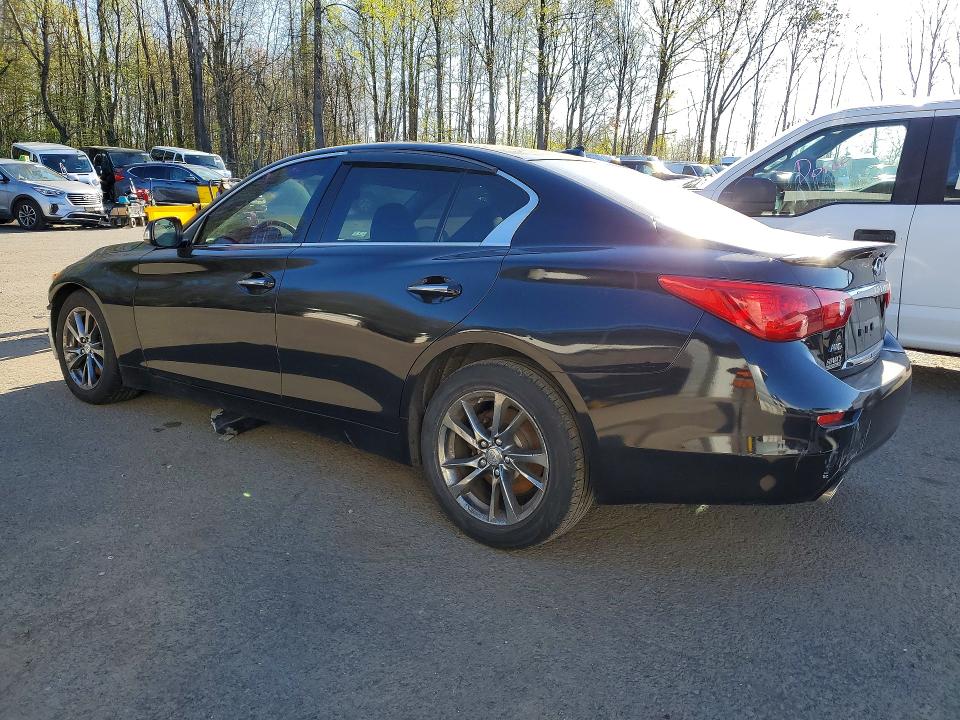 2015 Infiniti Q50 VIN JN1BV7AR5FM420034 COPART salvage auction — FRONT END, Ma - Cert Of Title-Salvage, sold $2,900 on 2026-07-10 (photo 2)