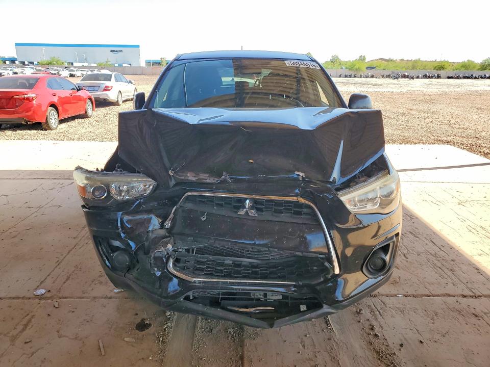 2015 Mitsubishi Outlander VIN 4A4AR3AU3FE022432 COPART salvage auction — FRONT END, Pa - Certificate Of Salvage, sold $1,150 on 2026-07-02 (photo 5)