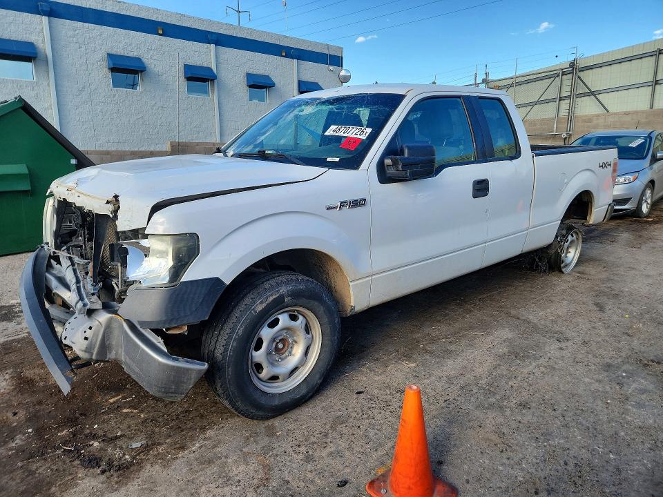2014 Ford F-150 VIN 1FTEX1EM9EFB87116 COPART salvage auction — FRONT END, Nm - Certificate Of Title, sold $925 on 2026-07-09 (photo 1)