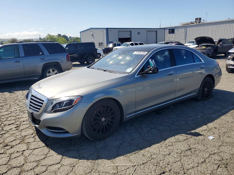2015 Mercedes-benz S-klasse VIN WDDUG8CB3FA086664 COPART salvage auction — VANDALISM, Ca - Dis/Dlr/Exp Only Clean Title, sold $5,800 on 2026-07-27 (photo 1)