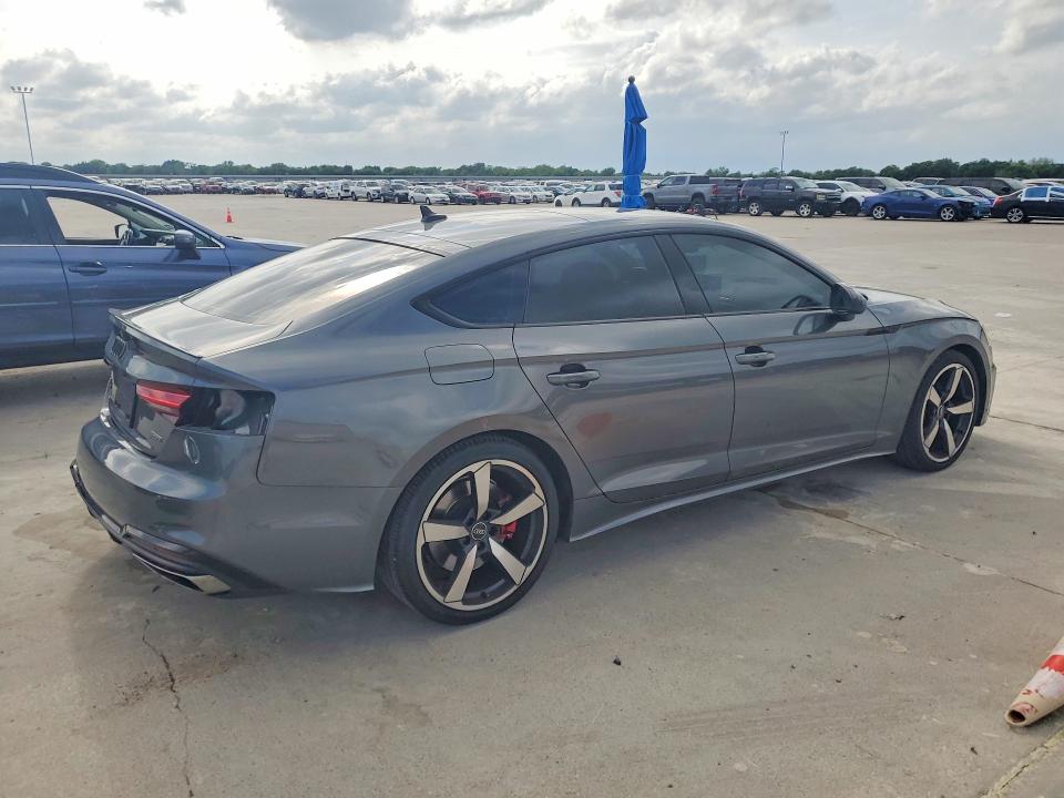 2023 Audi A5 VIN WAUFACF5XPA063216 COPART salvage auction — REAR END, Tx - Salvage Vehicle Title, sold $20,300 on 2026-07-23 (photo 3)