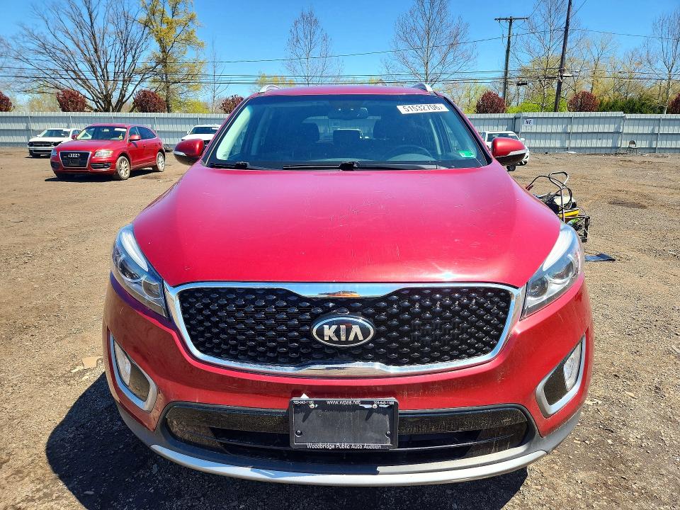 2017 Kia Sorento VIN 5XYPHDA1XHG190157 COPART salvage auction — FRONT END, Ct - Certificate Of Title, sold $2,650 on 2026-07-19 (photo 5)