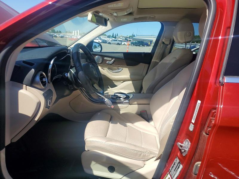 2018 Mercedes-benz Glc VIN WDC0G4KB0JV047724 COPART salvage auction — FRONT END, CA - SALVAGE CERTIFICATE, sold $3,350 on 2026-07-07 (photo 7)