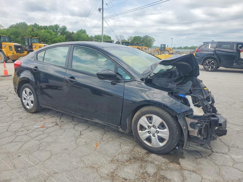 2015 Kia Forte VIN KNAFK4A65F5303153 COPART salvage auction — FRONT END, Salvage Title, sold $525 on 2026-07-27 (photo 4)