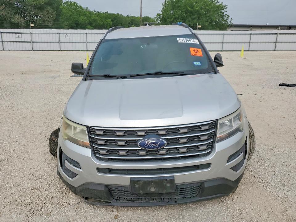 2017 Ford Explorer VIN 1FM5K7B82HGD86947 COPART salvage auction — FRONT END, Tx - Salvage Vehicle Title, sold $1,550 on 2026-07-09 (photo 5)